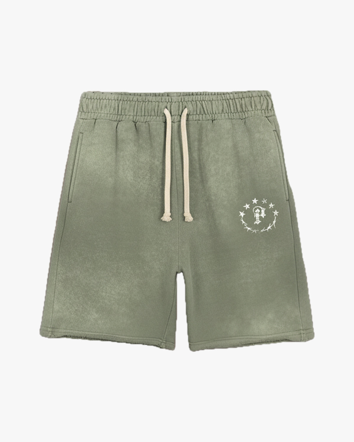 Controlled Chaos Shorts - Olive