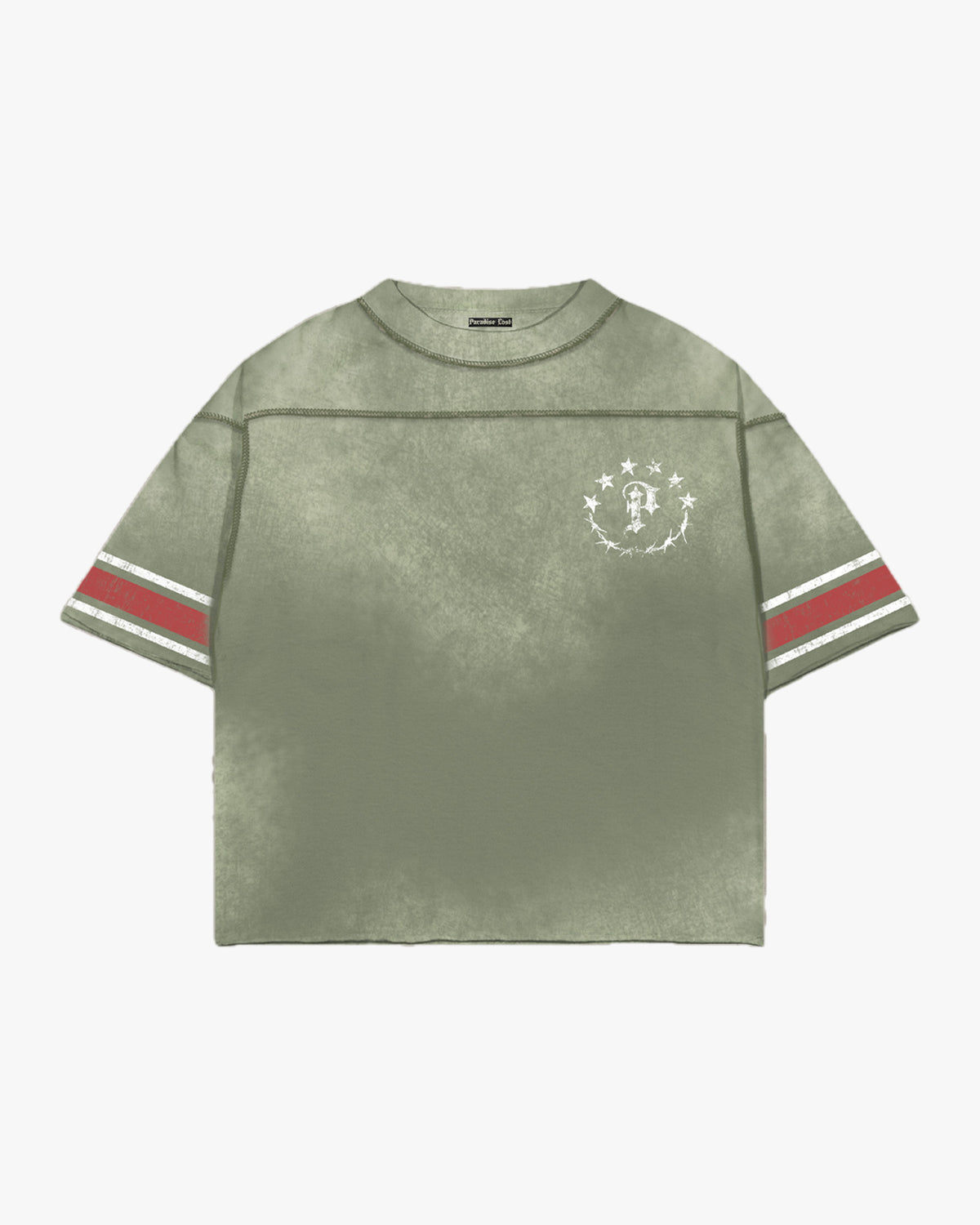 Controlled Chaos Tee Olive