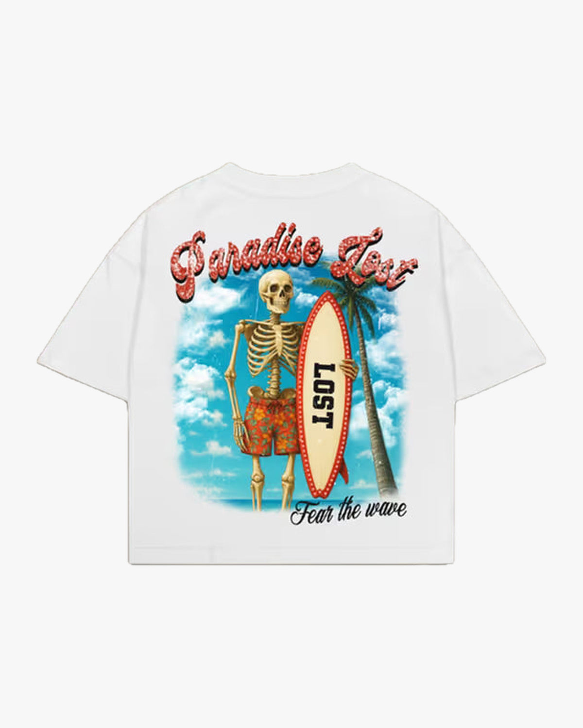 Fear the Wave Tee - White