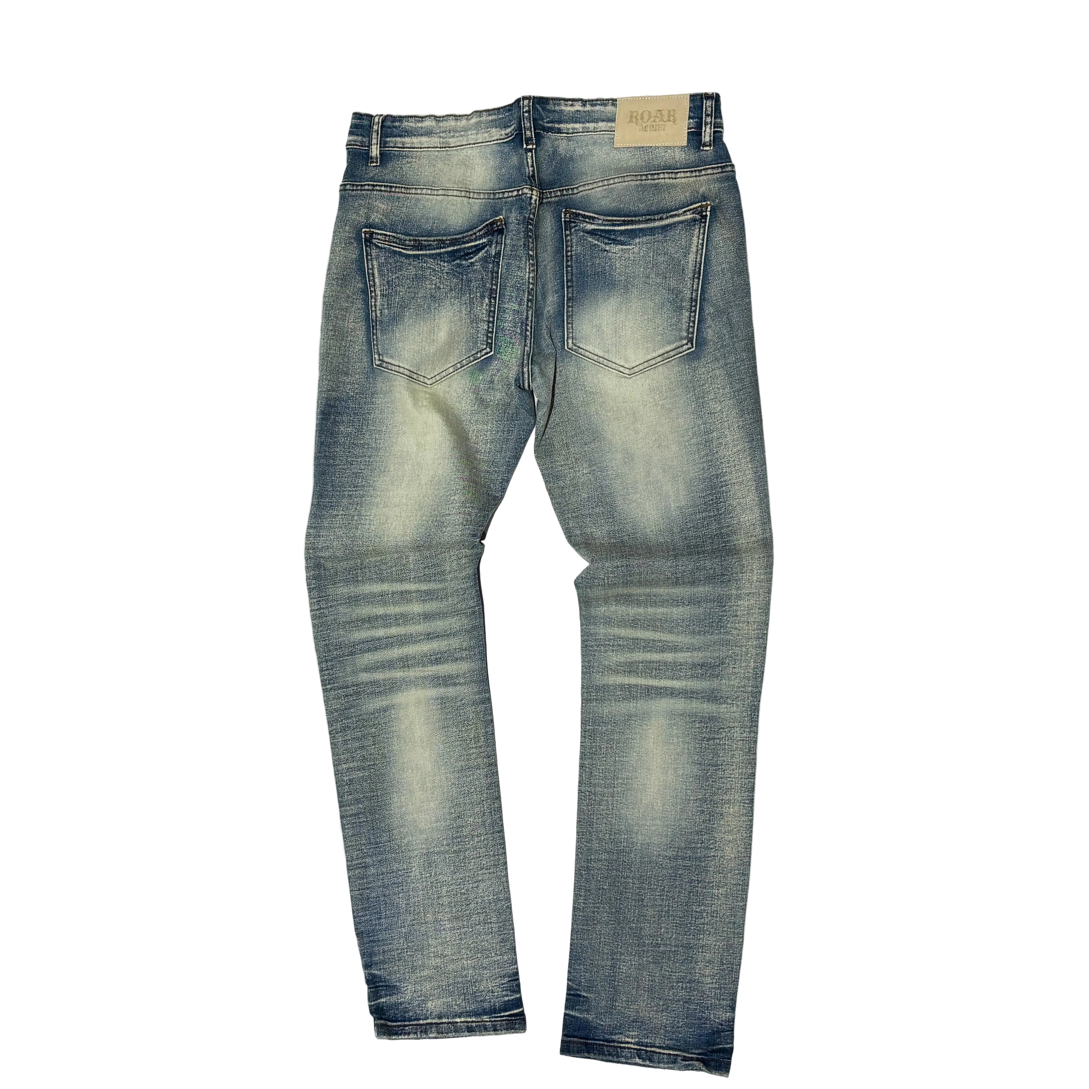 Slim Fit Denim Sand Blue
