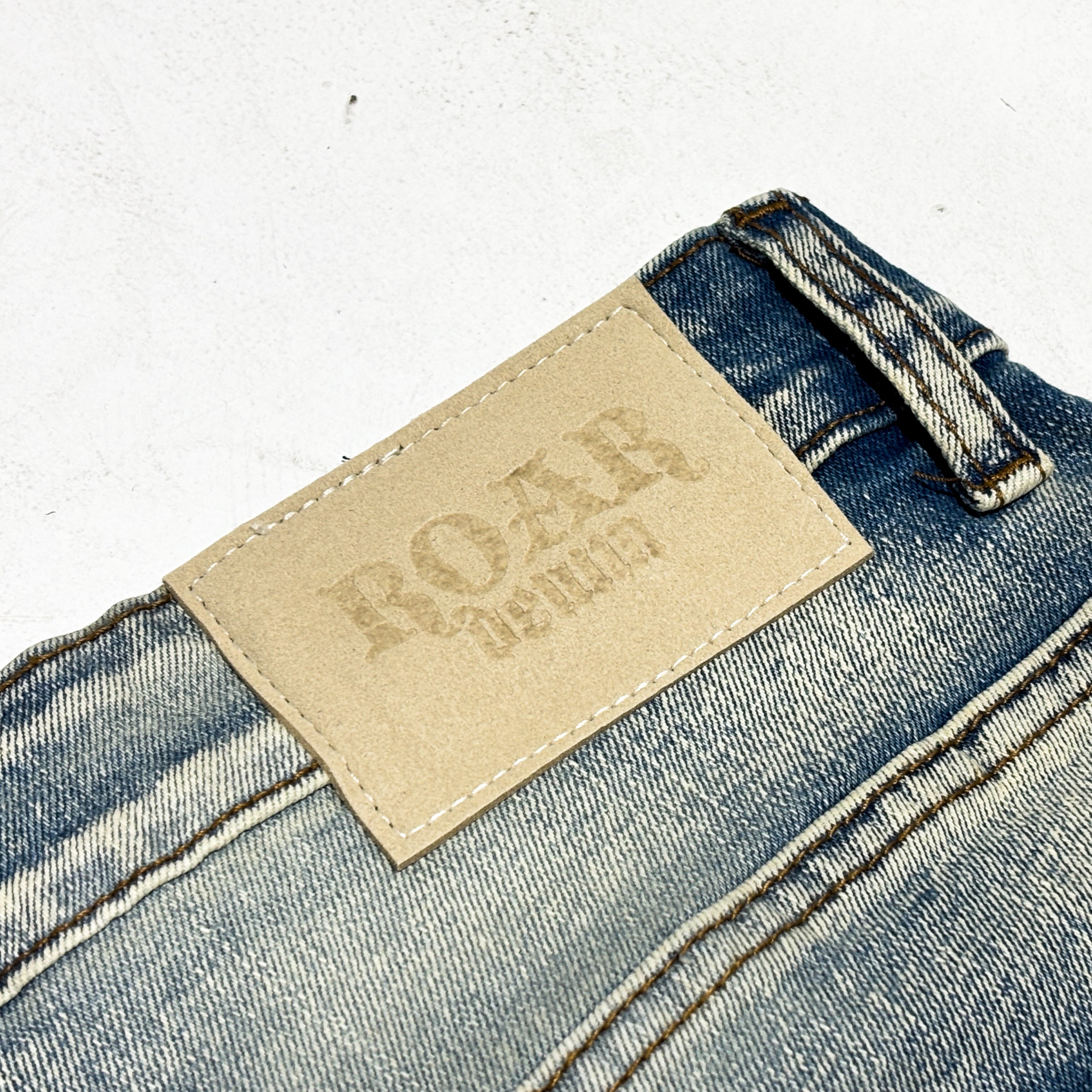 Slim Fit Denim Sand Blue