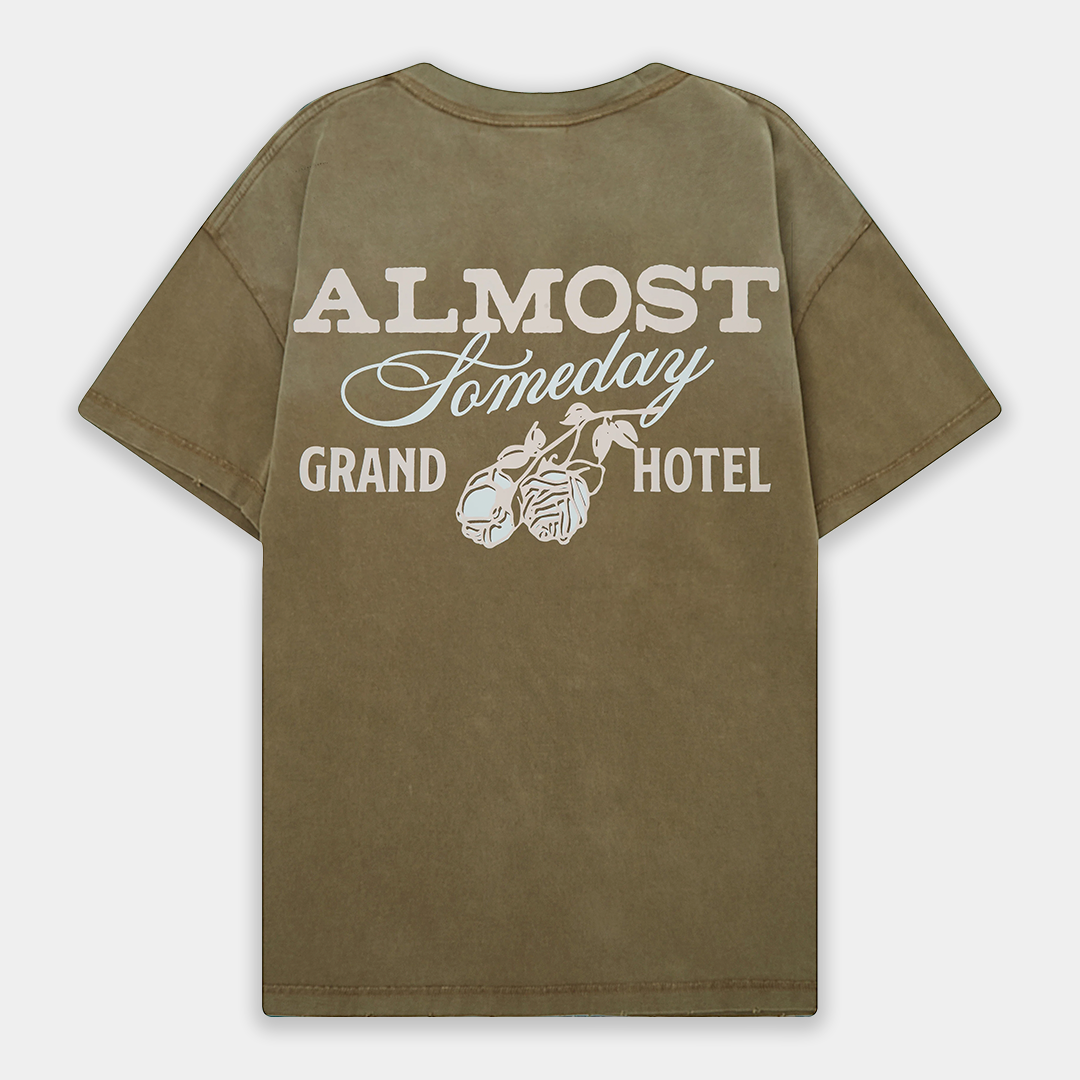 Grand Hotel Tee Sun Fade Brown