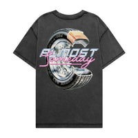 Jackpot Tee Vinatge Black