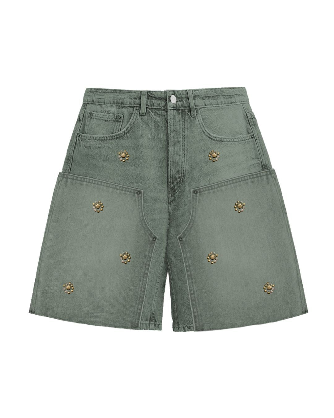 Hudson Jorts Olive Green