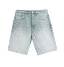 Solomon Rhinestone Jorts Blue
