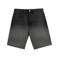 Solomon Rhinestone Jorts Black