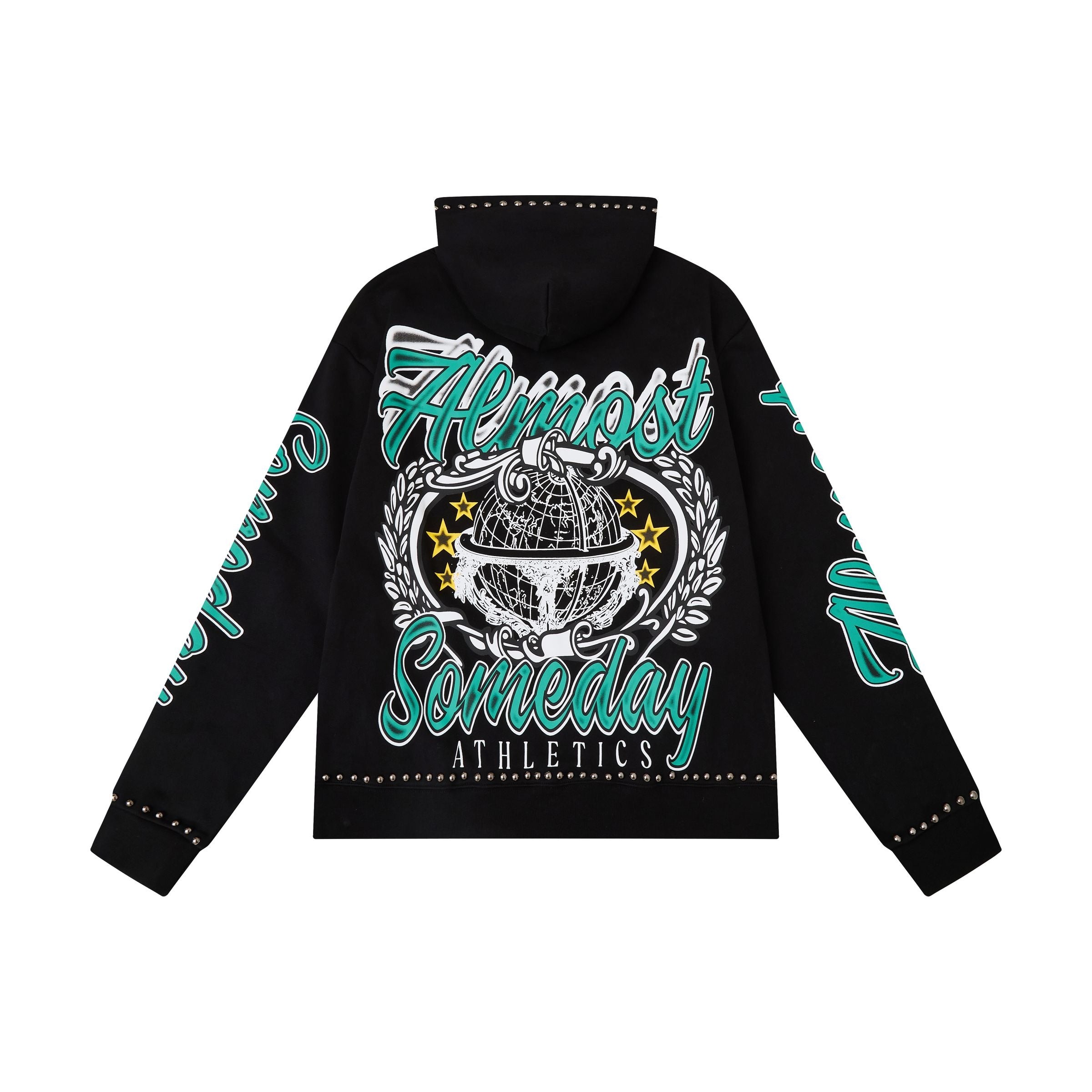 Someday Athletics Hoodie Black - Heavyweight Premium Hoodie