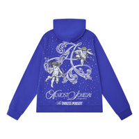 Lavish Zipup Hoodie Blue
