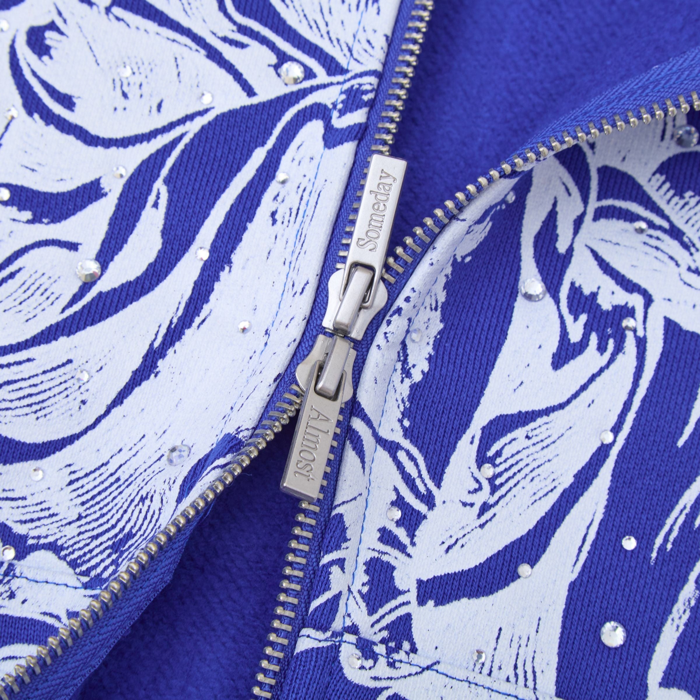 Lavish Zipup Hoodie Blue – Survival Clothing & Footwear