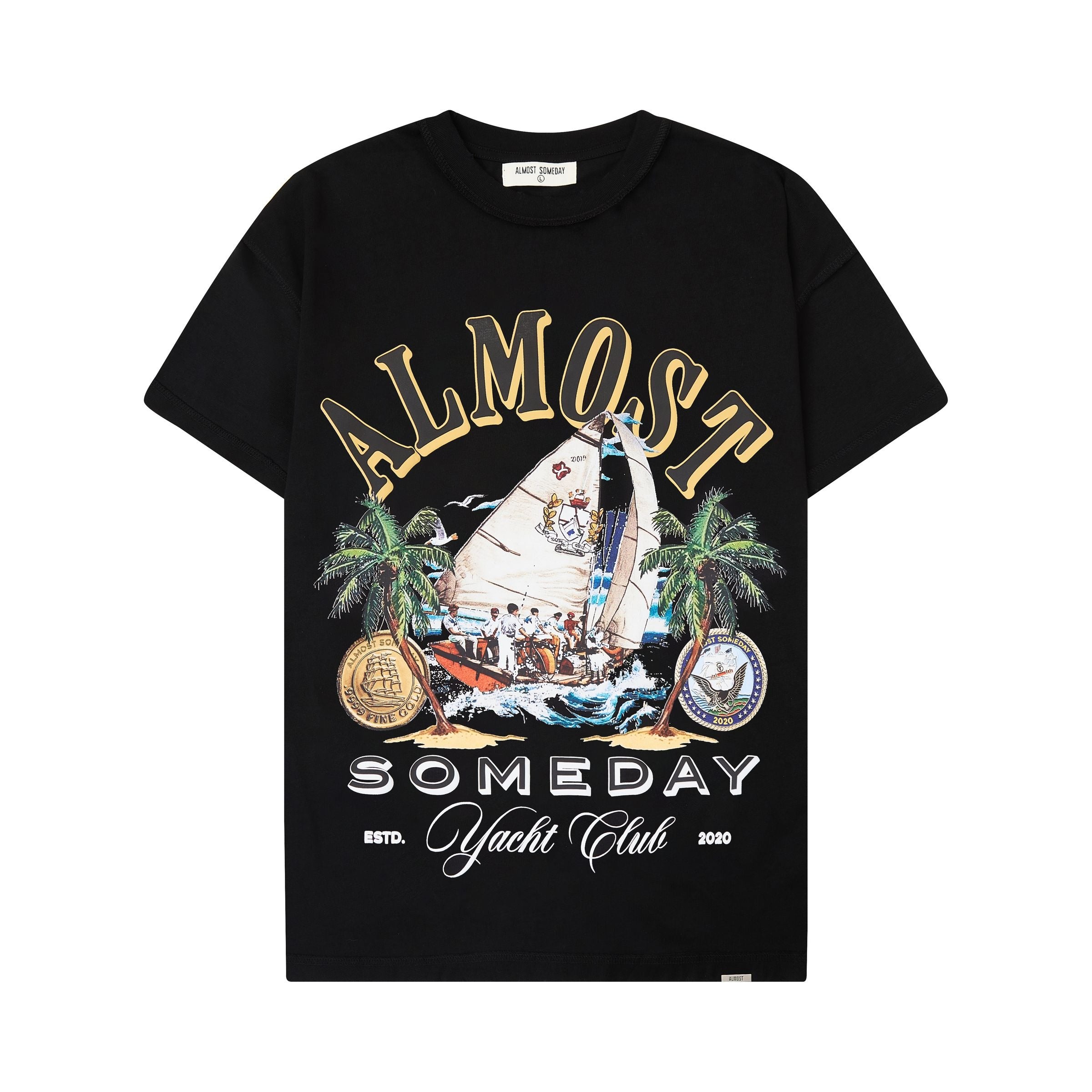 Yacht Club Tee (Black)