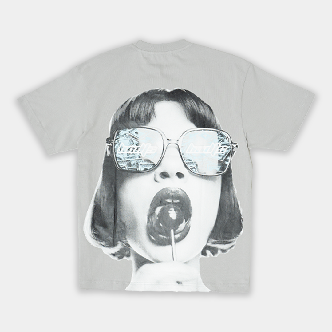 PGLB LOLIPOP  S/S TEE GREY