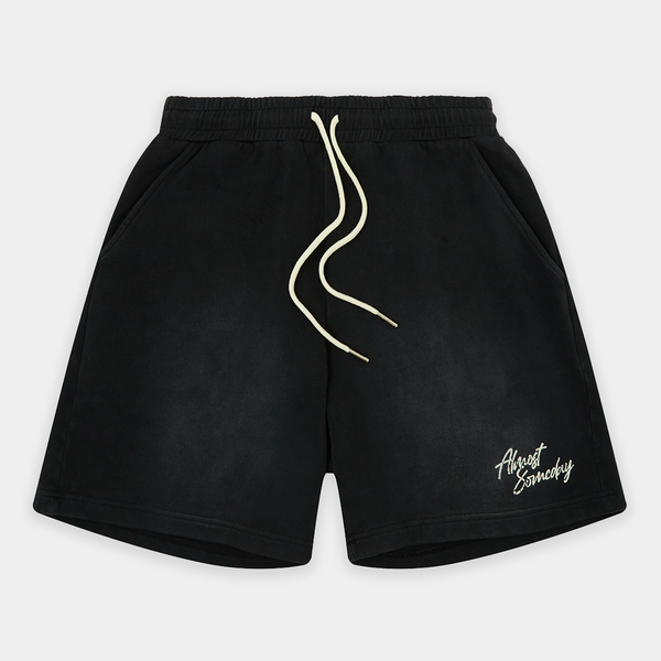 Signature Sun Faded Terry Short Black