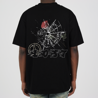 From The Heart Tee Black