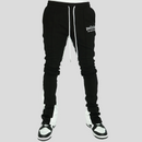 SUPER STACKED SWEATS BLACK/WHITE