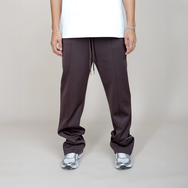 Perfect Piping Track Pants(Brown)