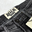 Flared Fit Denim Grey Sand