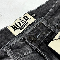 Flared Fit Denim Grey Sand