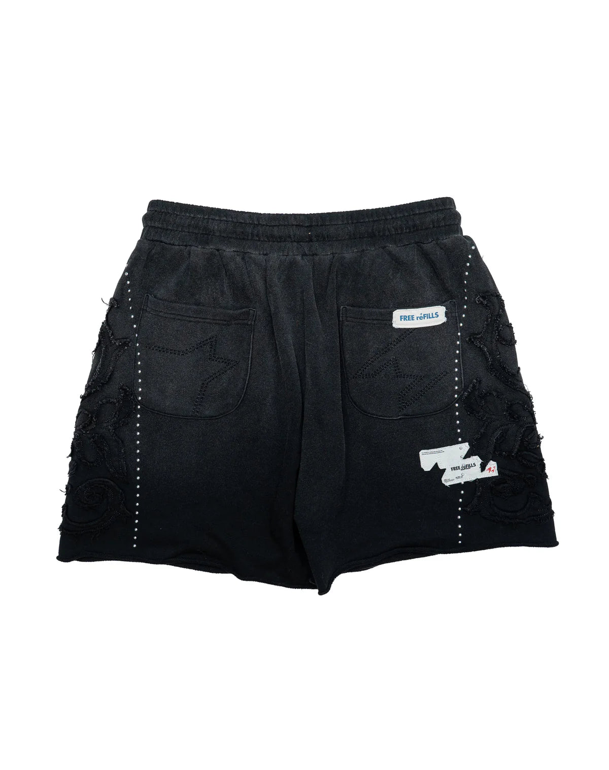 Cathedral Fleece Shorts Black