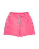 Cathedral Fleece Shorts Pink