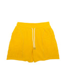 Cathedral Fleece Shorts Yellow