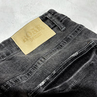 Flared Fit Denim Grey Sand