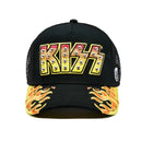 Kiss Logo Trucker Hat Black