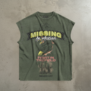 Destruction Theory Cut Off Tee - Olive