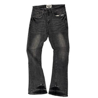Flared Fit Denim Grey Sand