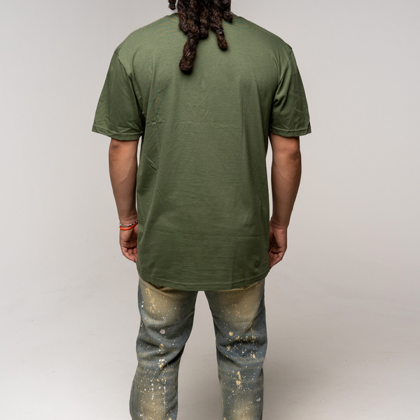 Memories Tee Olive