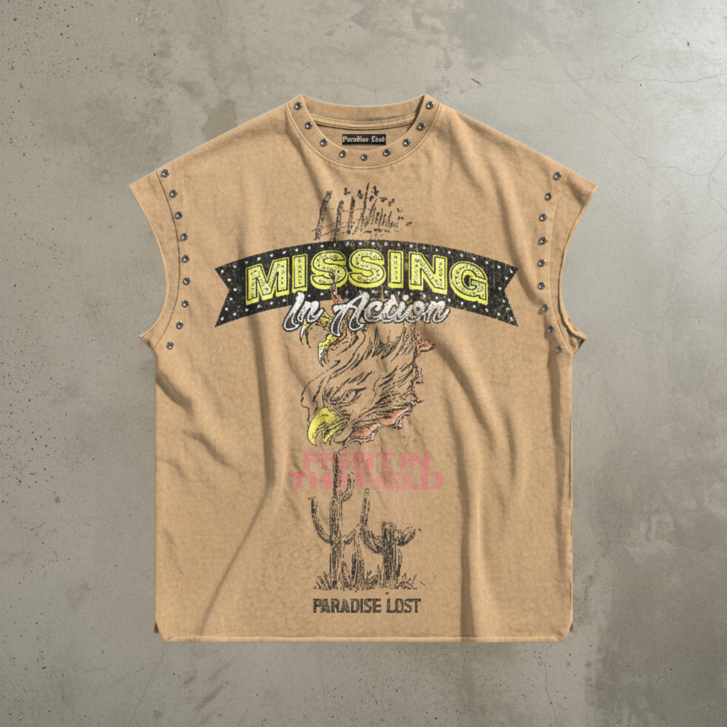 Destruction Theory Cut Off Tee - Natural