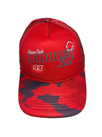 Rally Winner Trucker Hat Red