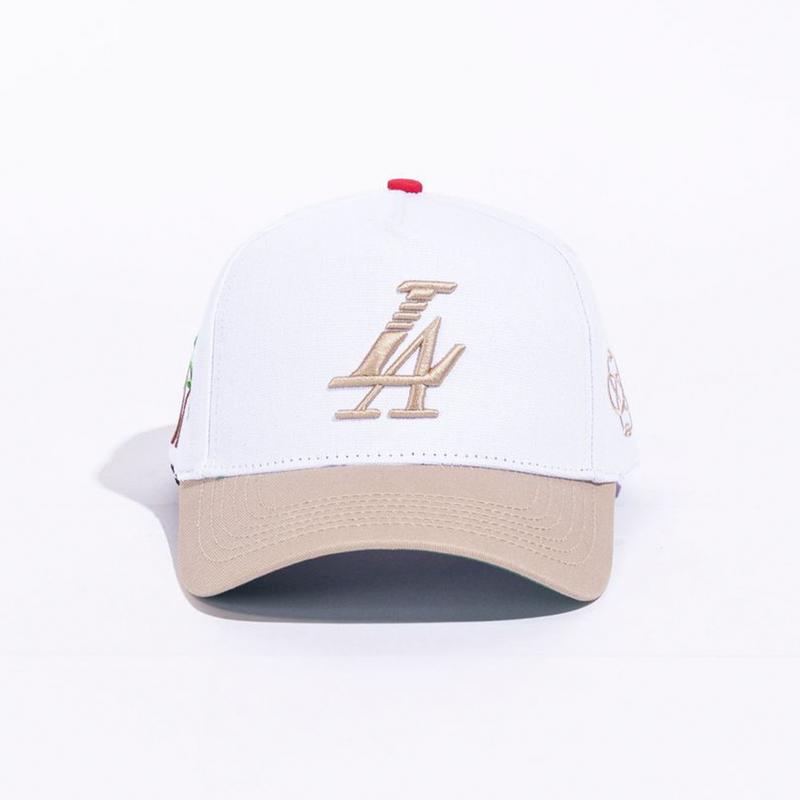 PARADISE LA HAT WHITE/TAN