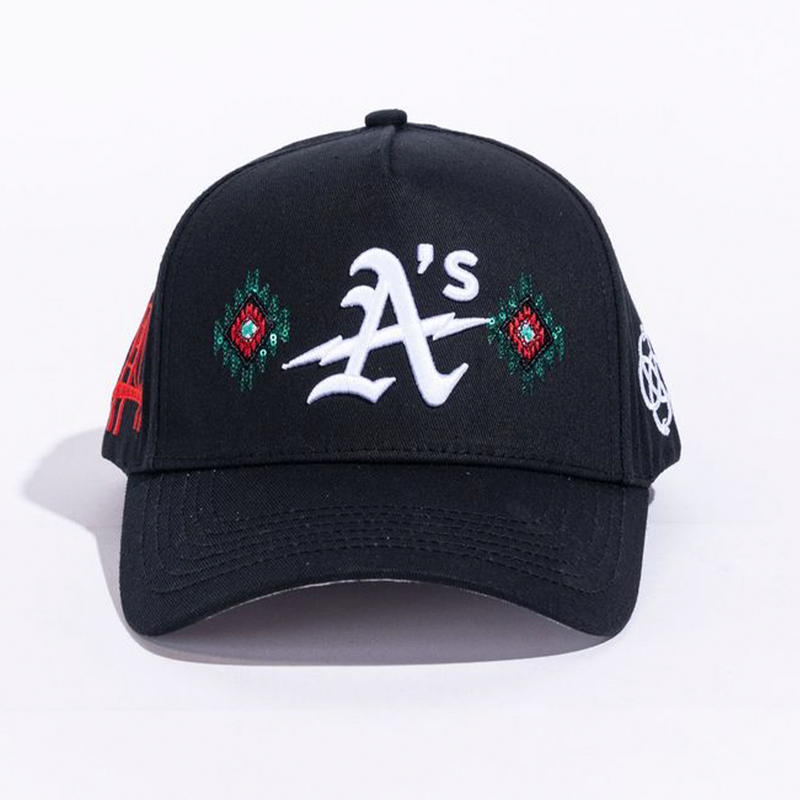 OAK BEADED HAT BLACK