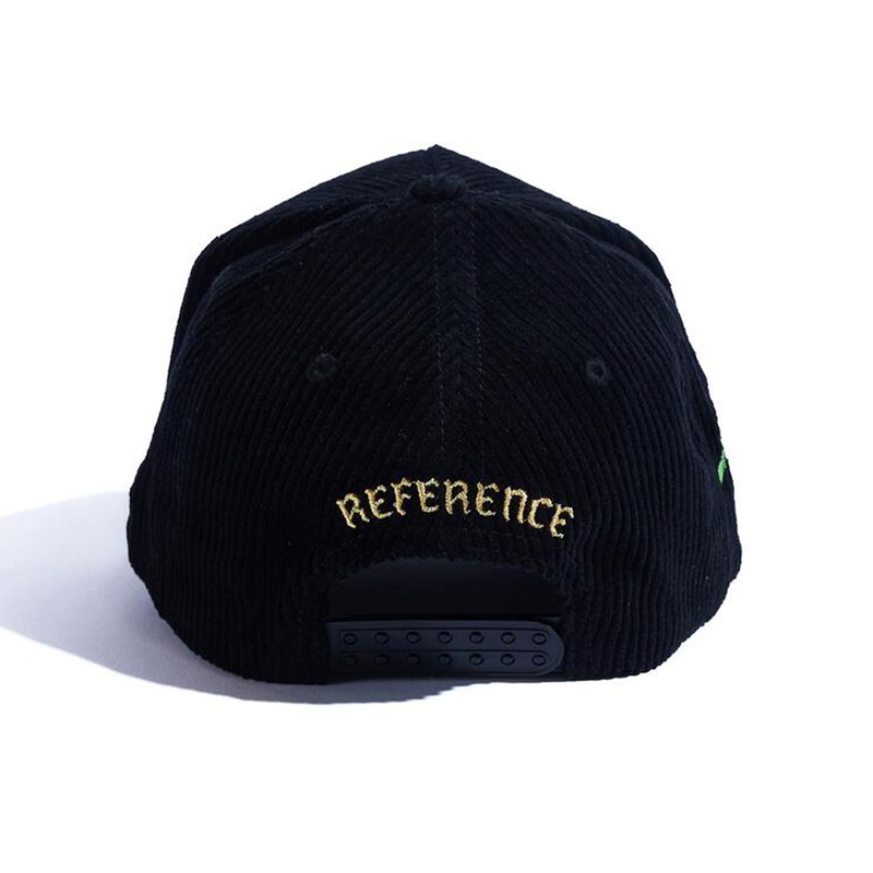 PARADISE LA CORDUROY HAT  BLACK