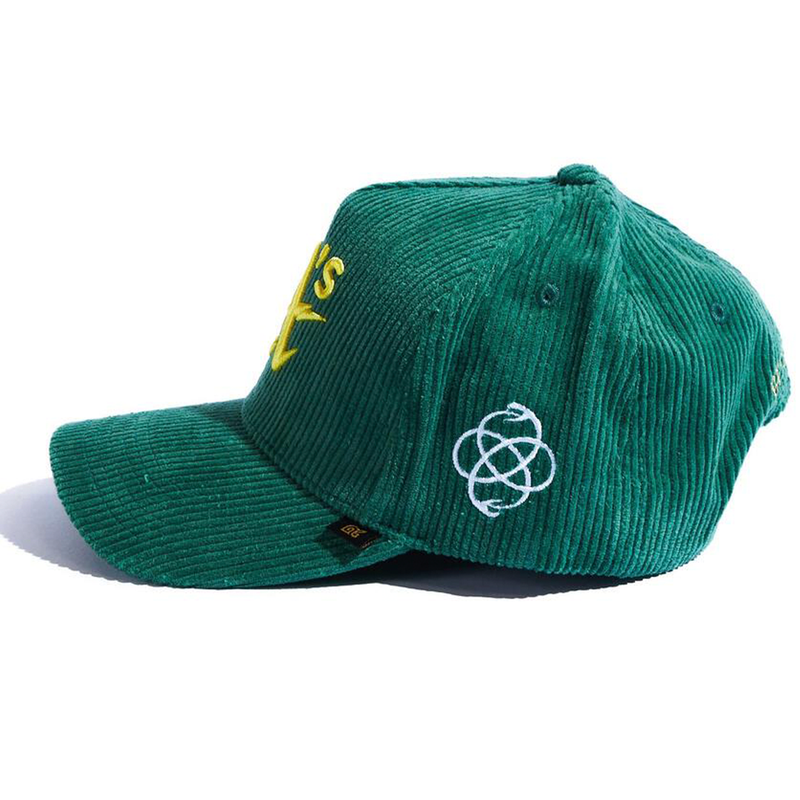 OAK CORDUROY HAT GREEN