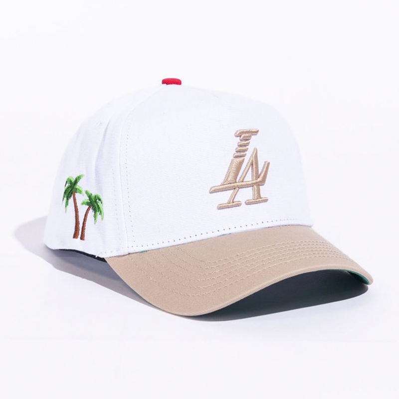 PARADISE LA HAT WHITE/TAN