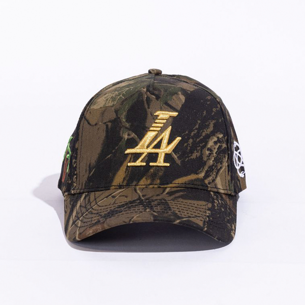 PARADISE LA HAT WOODLAND CAMO