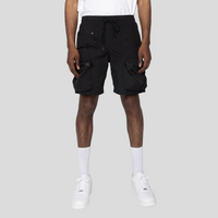 COMBAT NYLON SHORTS BLACK