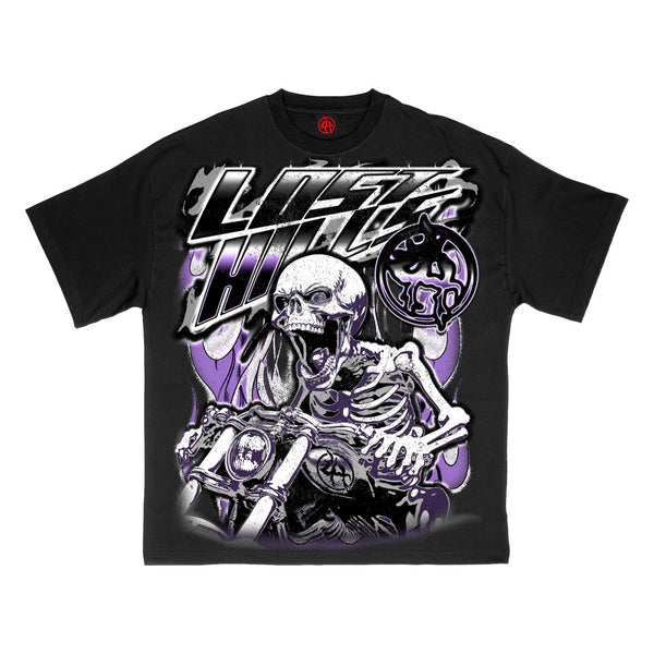 LH RIDERS NIGHT TEE BLACK