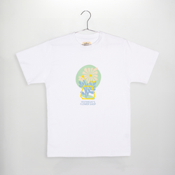 FLOWER PATCH TEE WHITE