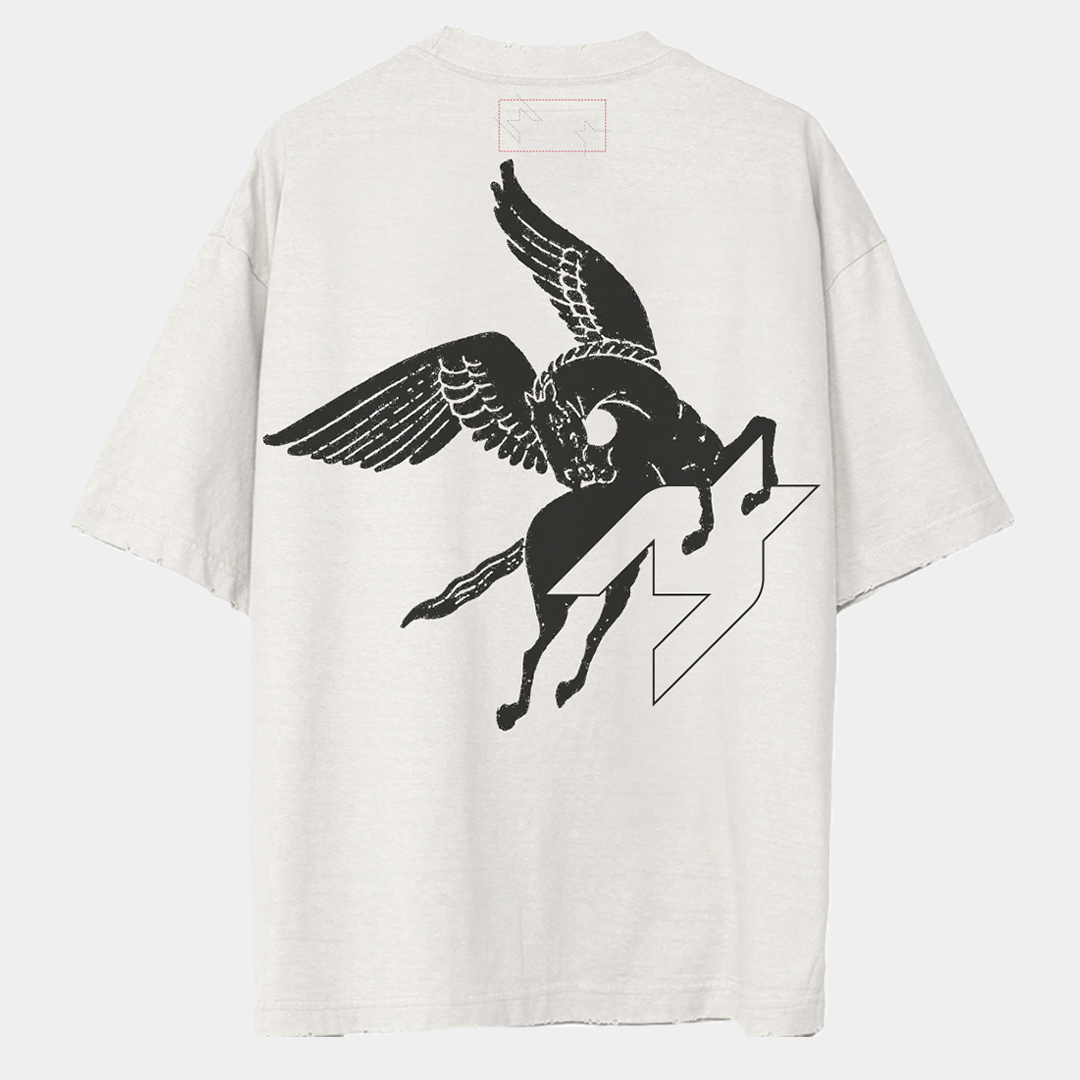 PEGASUS  TEE VINTAGE WHITE