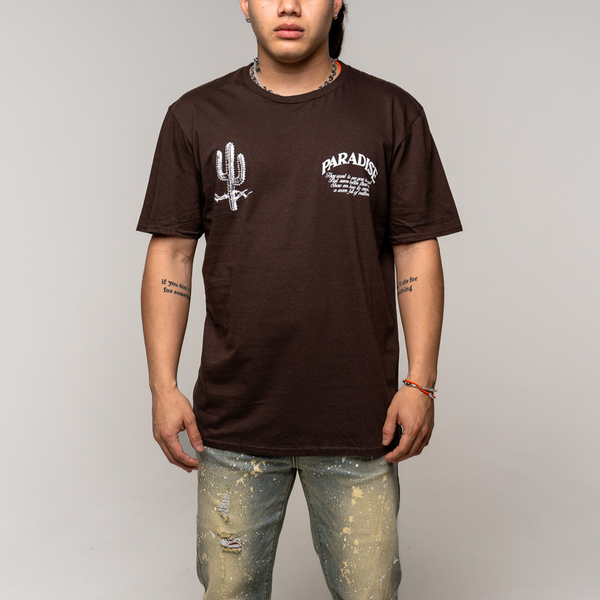 Free Bird Tee Brown