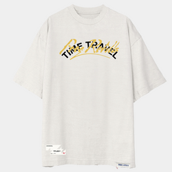 TIME TRAVEL  TEE VINTAGE WHITE