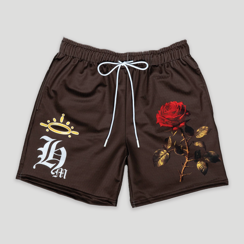 Tutto Passa Rose Shorts Brown