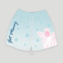 Blue Star Sky Shorts White