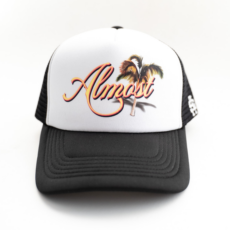 AS Paradise Trucker Hat Black/Whtie