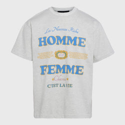 Nouveau Riche Tee Heather Grey