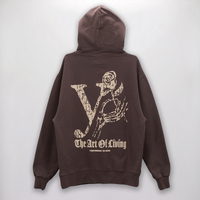 ART OF LIVING HOODIE MOCHA