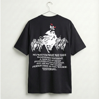 Horseman Tee Black/White