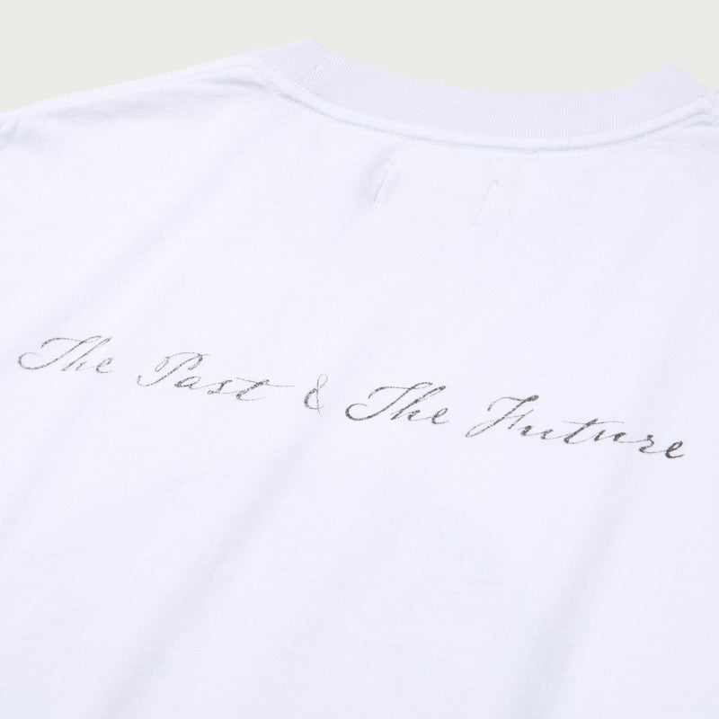 PAST AND FUTURE SS TEE WHITE
